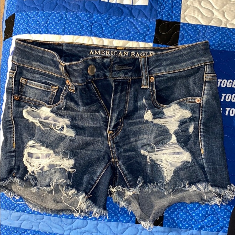 American Eagle jean shorts